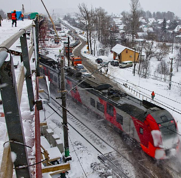 В подмосковном городе Железнодорожном реконструирован устаревший переезд